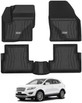 3W Floor Mats Compatible for Lincol