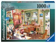 Ravensburger Haven No. 11 The Artist's Shed 1000 Piece Jigsaw Puzzles for Adults and Kids Age 12 Years Up