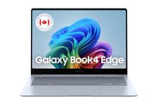 Samsung Galaxy Book4 Edge Laptop, 15.6", Copilot+, Qualcomm Snapdragon X Plus, 16GB RAM, 256GB Storage - Sapphire Blue (CAD Version & Warranty)