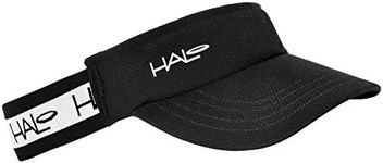 Halo Headband Sweatband Race Visor Black Large/Extra Large