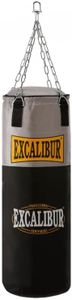 MAXXUS Sac de Frappe Excalibur Workout 100 - Suspension à Chaîne, 100cm, Rempli, Robuste, Nylon, Fermeture à Glissière - Sac de Boxe, Adulte, Boxing Bag, Punchbag, MMA, Muay Thai, Sport Maison