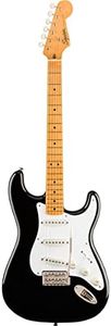 Squier Classic Vibe 50s Stratocaster Electric Guitar, Black, Maple Fingerboard