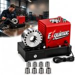 Exquimac Hydraulic Hose Crimper 110V with 8 Dies, 3/8 to 1-1/4 Inch