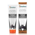 Himalaya Botanique Whitening Antiplaque Toothpaste with Charcoal + Black Seed Oil for Whiter Teeth, Mint Flavor, Fluoride-Free, Vegan, Gluten Free & SLS Free, 113 g (4 oz)