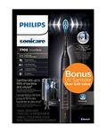 Philips Sonicare ExpertClean 7700 Rechargeable Electric Toothbrush with Bluetooth & UV Sanitizer, HX9630/15, Black