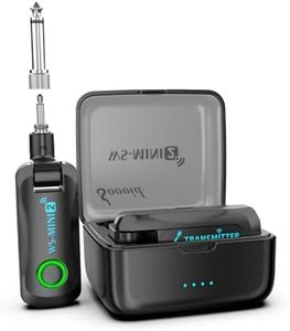 Wireless Guitar System with Magnetic Charging Case