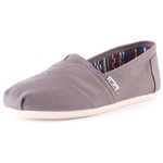 TOMS WOMEN ALPARGATA Ash Canvas UK3