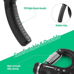 NIYIKOW Hand Grip Strengthener – Adjustable Resistance Trainer