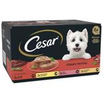 Cesar Classic Terrine in Jelly 24 Trays, Adult Premium Wet Dog Food, Mixed Selection, Pack of 3 (8 x 150 g)