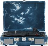Crosley CR8005F-IN Cruiser Plus Vintage 3-Speed Bluetooth in/Out Vinyl Turntable Suitcase - Indigo
