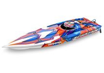 RC Speed Boat Traxxas Spartan Orange without Battery/Charger BL Racing Boat Brushless