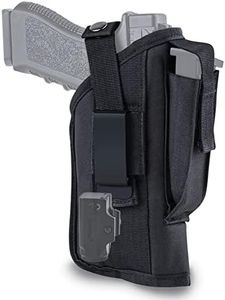 MCCC Outside The Waistband Belt Holster for Full-Size Handguns with Light or Laser, Right or Left Hand Concealed Carry Airsoft Universal Accessories