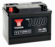 Yuasa YBX1072 12V 72Ah 600A SMF Battery