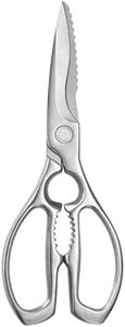 MITSUMOTO SAKARI 22 cm Heavy Duty Kitchen Shears, Japanese Multipurpose Stainless Steel Kitchen Scissors, Dishwasher Safe Poultry Shears for Meat, Fish, Chicken, Seafood