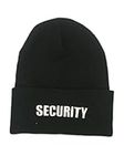 Security Guard Winter HAT Cap Black