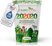 20-20-20 Plant Fertilizer by GS Plant Foods- All Purpose Water Soluble Plant Food with Kelp & Micronutrients (3 Pounds) - Suitable for All Plants, Turf, Indoor & Outdoor Plants