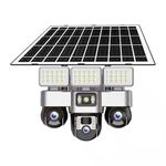 ApnaCam 4G Solar CCTV Camera 12MP Triple Lens Sim Solar Camera Outdoor Waterproof Security Camera with Solar Panel | Surveillance for Agriculture | Remote Area | Construction Site (Sim Card Support)