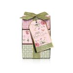 Baylis & Harding Royale Garden Rose, Poppy & Vanilla Luxury Wrapped Soaps Gift Set (Pack of 1) - Vegan Friendly