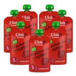 Ella's Kitchen, Stage 1 from 4 Months Organic Apple and Strawberry, 120 g , (Pack of 7)