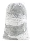 Whitmor Polyester Mesh Laundry Bag (White)