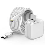iPad Charger, [ Apple MFI Certified ] 10FT Long iPad Chargers Lightning Cord Cable Fast Charging USB Wall Charger Block Foldable Plug for iPad 7/8/ 9 Generation, iPad Air, iPad mini, iPad Pro, iPhone