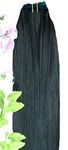 Forever Young UK Premium Weft Human Hair Extension Full Head Weft Off Black 1B# (20")