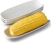 Cinf Ceramic Corn Cob Holders 8.8" 