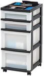 IRIS USA Plastic Drawer Storage Org