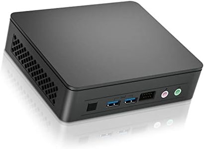 Intel NUC 11 Mini-PC (NUC11ATKC4), Intel Celeron N5105, 8GB RAM, 256GB SSD, Windows 11, doppio display 4K Ultra-HD, doppia WiFi, connessione Gigabit Ethernet, per ufficio/studio/casa (Atlas Canyon)