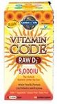 Vitamin Code RAW D3, 5000 iu, 60 veg caps (Pack of 2)