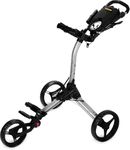 Bag Boy Golf Compact 3 Push Cart (Silver/Black,)