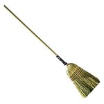 Authentic Hand Made Amish All Broomcorn Broom (Medium 16-Inch Head)
