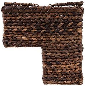 Creative Co-Op BacBac Leaf Woven Stair Basket