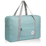 Cabin Bag 45x36x20 for Easyjet Airlines Underseat Travel Bag Holdall Bag Carry on Hand Luggage Weekend Bag for Women and Men (Mint Green 25L)