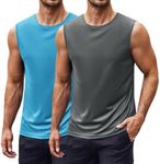 COOFANDY Men's Cut Off Workout Shir