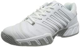 K-Swiss Women's Bigshot Light 4 Tennis Shoe, White, 6 UK