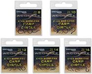 Drennan Acolyte Eyed Barbless Carp Circle (Size 10)