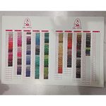 DL-YTG 5D Shiny Crystal Diamond Rhinestone Sparkle Color Cards 175 Colors