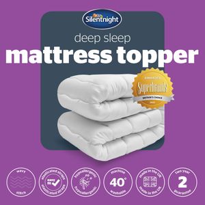 Silentnight King Mattress Topper – Deep Sleep, Extra Comfort
