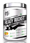 TOPGUN FITNESS Ready Rocket - Best Pre-Workout Supplement For Energy,Focus, Muscle Growth & Pump | Green Tea Extract For Men And Women || Peach Orange Flavor || 30 Servings || 450 Gm, Powder