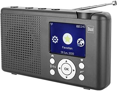 Dual 76524 MCR 200 Radio de Table Internet, Dab+, Dab, Radio Internet FM, Dab+, FM, USB, Bluetooth Noir
