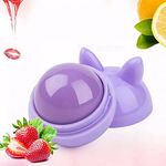 Tiny Deal Cartoon Shape Hydrating & Moisturize Round Ball Mini Lip Balm (Pack Of 2) - Multicolor