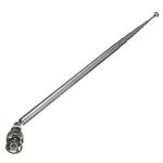 Generic 765Mm Telescopic Antenna Q9 Bnc Connector Portable Fm Radio