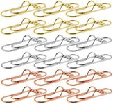 WELANE Pencil Holder Clips, 18 PCS Metal Paperclip Pen Holder for Notebook, Books, Journals, Clipboard and Paper (7.2cm/2.83in)