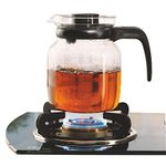 Borosil - Carafe Flame Proof Glass Kettle with Inbuilt Stainer, 350 ml