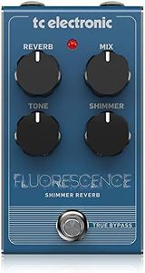 TC Electronic FLUORESCENCE SHIMMER REVERB Shimmering Reverb Pedal with Intuitive 4-Knob Interface for Modern, Ethereal Reverb Sounds