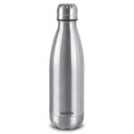 Milton Duo DLX 1000 Thermosteel 24 Hours Hot and Cold Water Bottle, 1 Litre, Silver