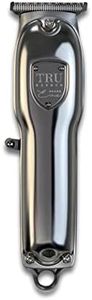 TRU BARBER - EVO - Tosatrice barba Professionale Trimmer per finiture e ritocchi professionali Lama a T, Trimmer professionale EVO MOTORE ROTATIVO