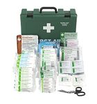 Safety First Aid Group Economy First Aid Kit BS 8599 Compliant, Large Fully Stocked