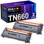 E-Z Ink Pro Compatible Toner Cartridge Replacement for Brother TN660 TN-660 TN630 High Yield Compatible with HL-L2300D HL-L2380DW HL-L2320D DCP-L2540DW MFC-L2700DW MFC-L2685DW (2 Black)